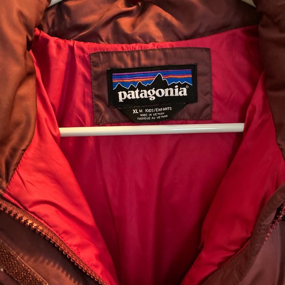 Patagonia Girls Down Parka - Size XL - Picture 3 of 5